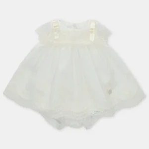 Vestido Tela Marfil