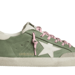 Golden Goose Super Star LTD Nubuck Verde