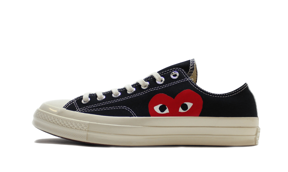 Converse Cdg Love Negras - Imagen 2