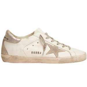 Golden Goose Super Star Beige Metálico