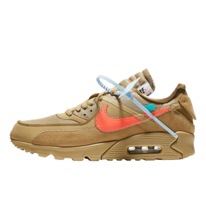 Air Max 90 X Off Blanco Beige Naranja